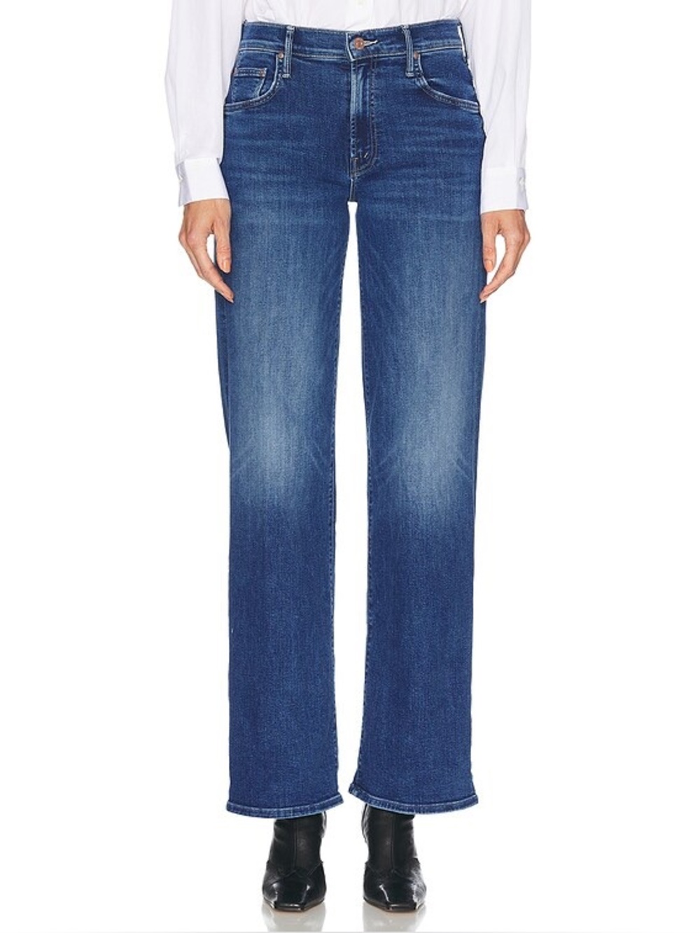 MOTHER The Mid Rise Maven Sneak in Over The Top Size 26